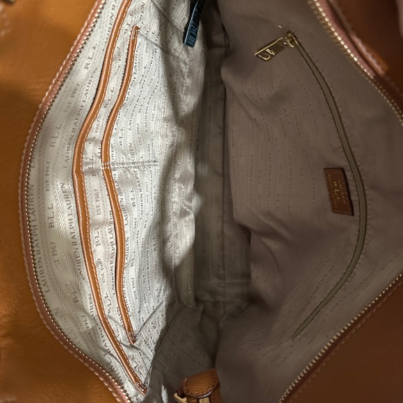 Ralph Lauren leather tote - Picture 2 of 2